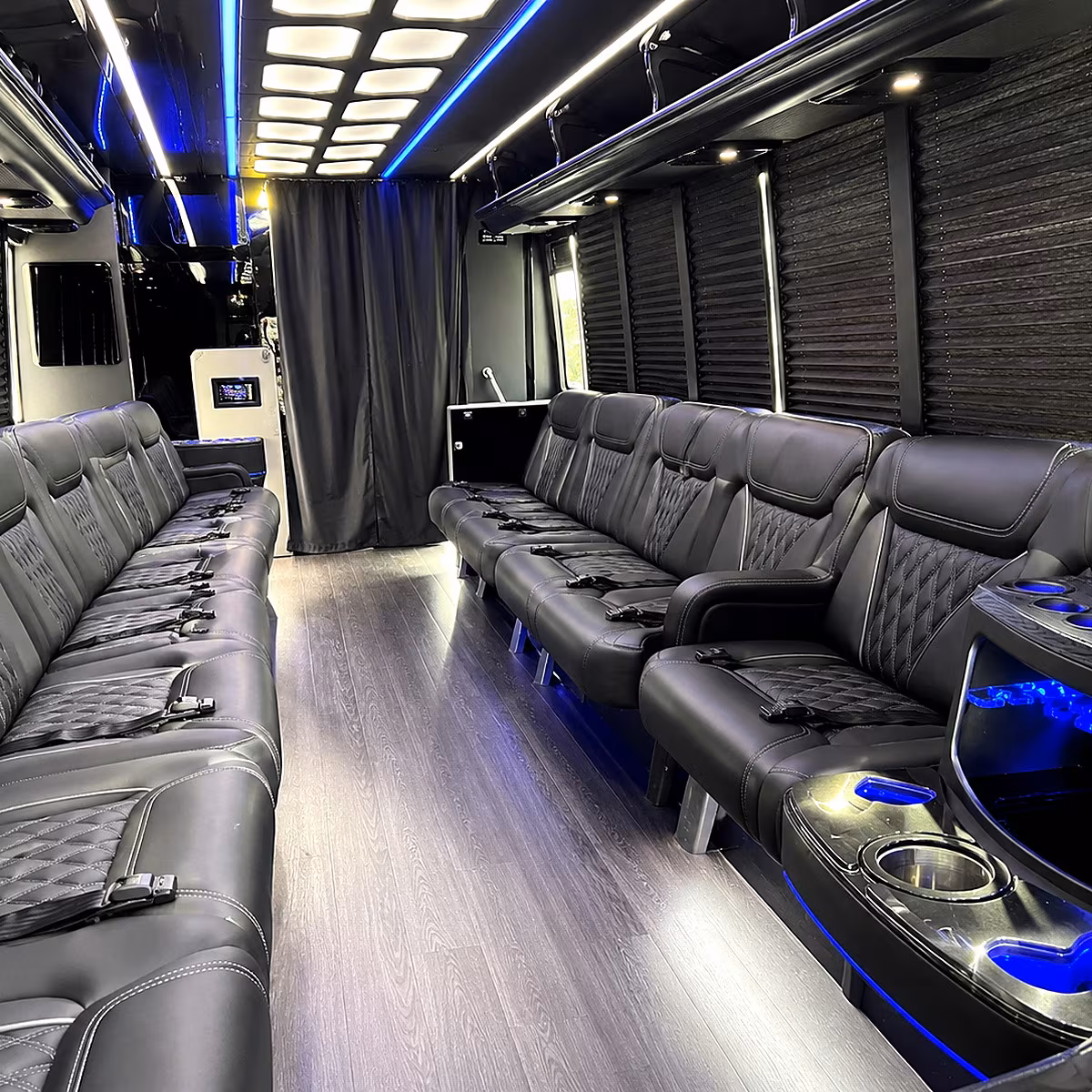 johns creek party bus rentals inside