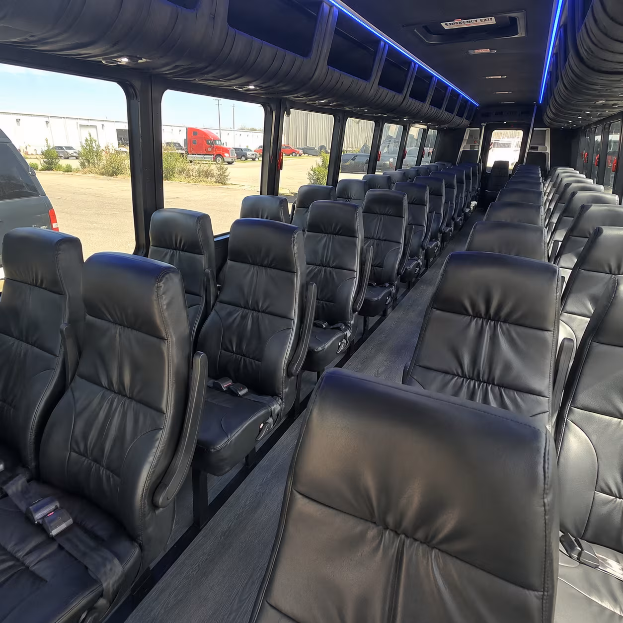 johns creek private event transportation onboard seating