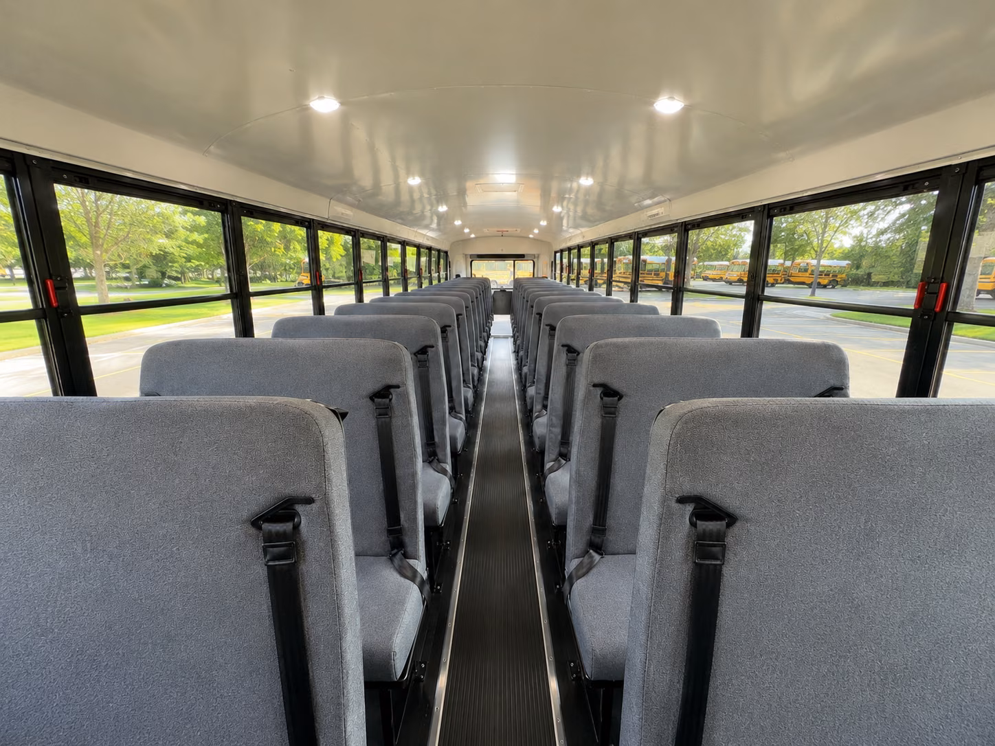 johns creek school bus inside