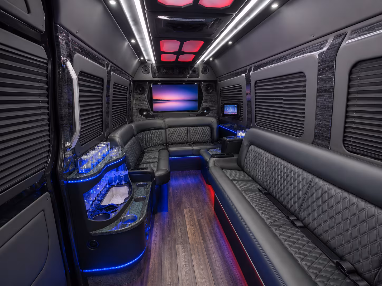 johns creek sporting event transportation onboard seating
